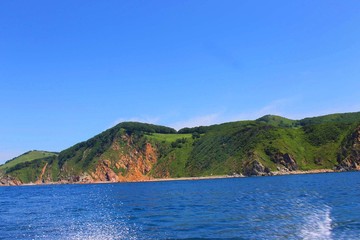 Naklejka premium sea and islands