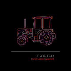 Tractor Neon Sign