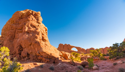 Skyline Arch in Arches National Park, Utah