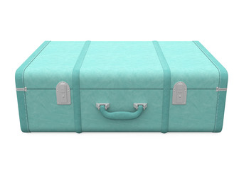 Vintage Suitcase Isolated