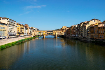 Naklejka premium Ponte Vecchio Firenze