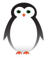 Cute cartoon penguin