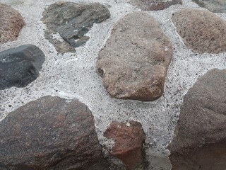 Rock abstract wall background