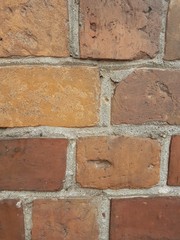 Brick wall for background