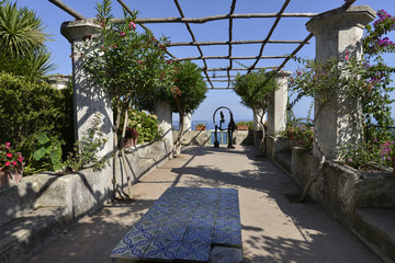Amalfitan coast, Ravello; Villa Rufolo,