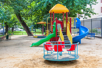 playground of kindergarten
