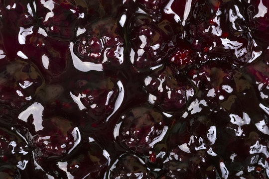 Background of  blackberry jam.