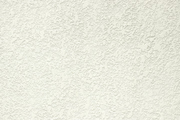 White stucco wall background. White painted cement wall texture
