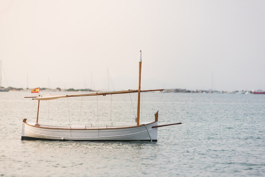 Typical boat of the Balearic Islands. Spain