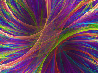 Abstract fractal background