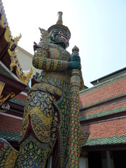 ワット・プラケオの立像