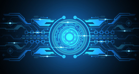 Vector abstract background technology concept.