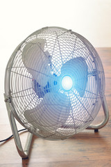 Metal ventilation fan