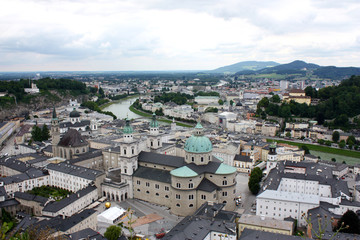 Fototapeta na wymiar Salzburg, Österreich