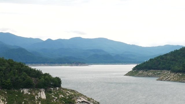 Dam  in thailand