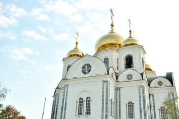 Fototapeta premium Ortodox church in Russia