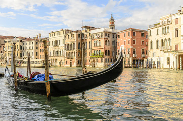 Fototapeta na wymiar Gondola, Venice Italy