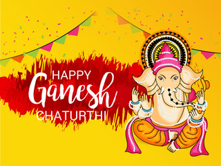 Fototapeta premium Ganesh Chaturthi.
