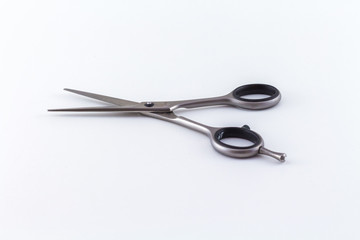 Scissors Steel Professional Isolated on White Background 