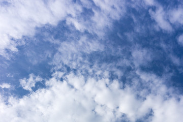 Bright sky and fresh air for background