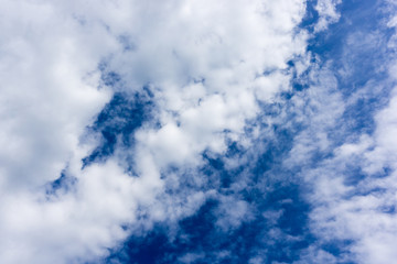 Bright sky and fresh air for background