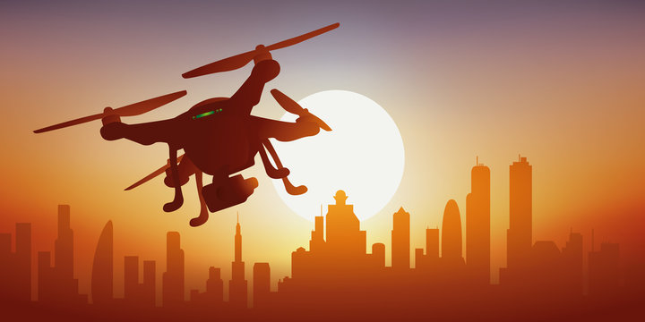 drone - espion - caméra - surveillance - contrôler - technologie