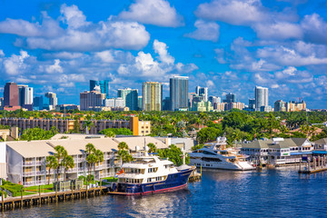 Fototapeta na wymiar Fort Lauderdale, Florida, USA