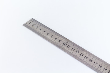 Ruler Isolated on White Background