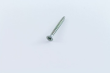 Screw Isolated on White Background