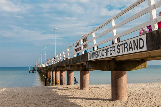 Seebr&uuml;cke Timmendorfer Strand in Schleswig-Holstein 