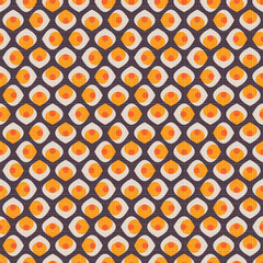 Retro abstract seamless pattern