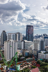 Fototapeta premium バンコク 都市風景