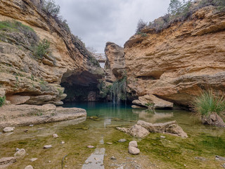 Salto del usero en Bullas, Murcia