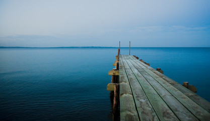 Pier at night - 167481573