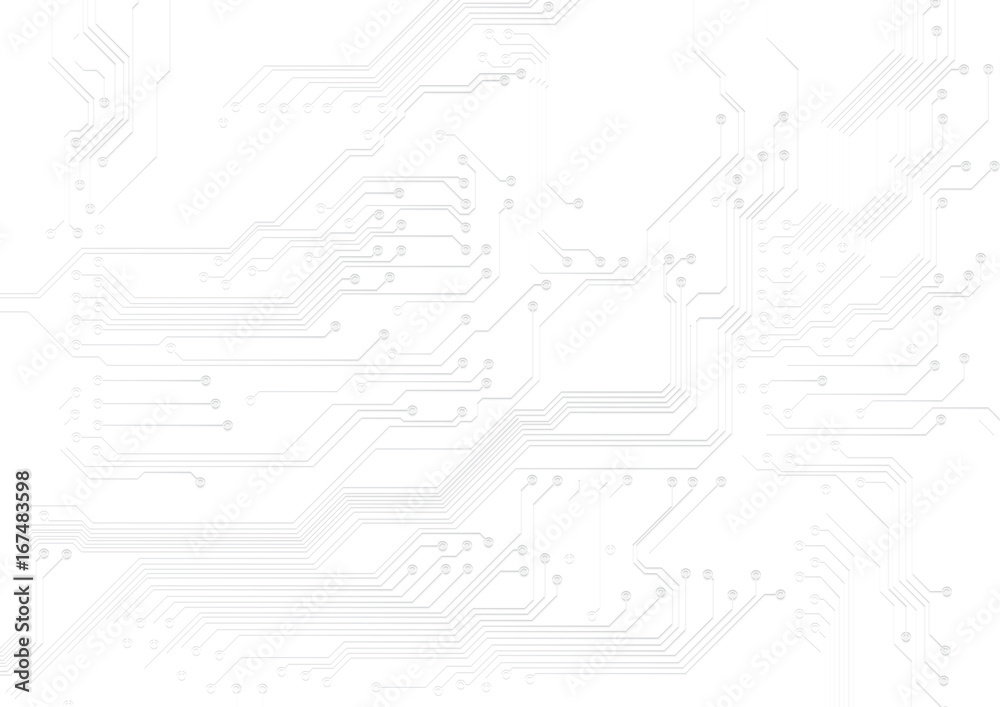 Fototapete vector background abstract technology communication data science