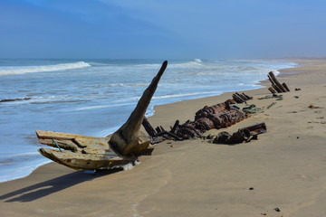 Namibia skeleton coast shipwreck