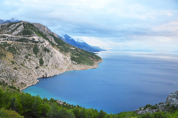 Coastal landscape in Croatia