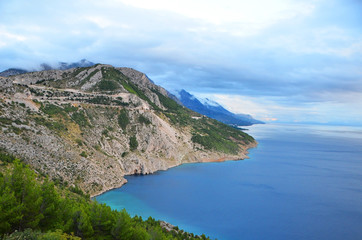 Coastal landscape in Croatia