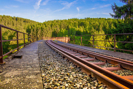 Viadukt der Hunsr&uuml;ckbahn - Deutschalnd