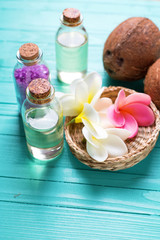 Organic spa products.