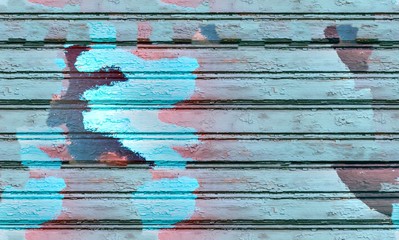 abstract wood texture background colorful of blue and brown colors