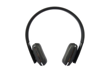     Headphones with Mic Isolated on White 