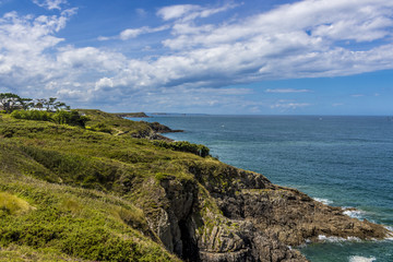 Klippen bei Saint Malo - Frankreich