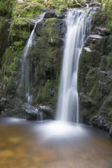 Fototapeta na wymiar Muckenloch Wasserfall, Nationalpark Schwarzwald
