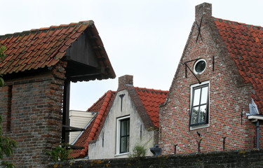 Fototapeta na wymiar Former fishing town Harderwijk