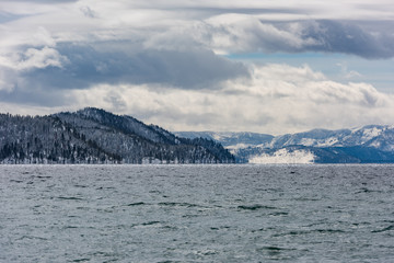 A Cloudy View of Lake Tahoe