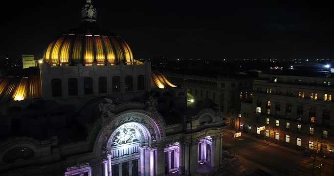 Palacio de Bellas Artes Mexico de Noche