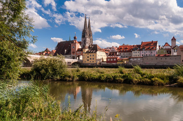 Fototapeta premium Regensburg; Bayern