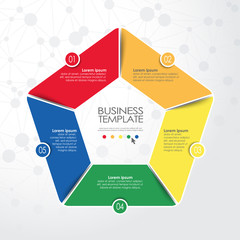 business info graphic template