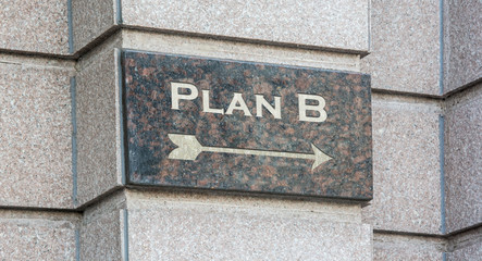 Schild 204 - Plan B
